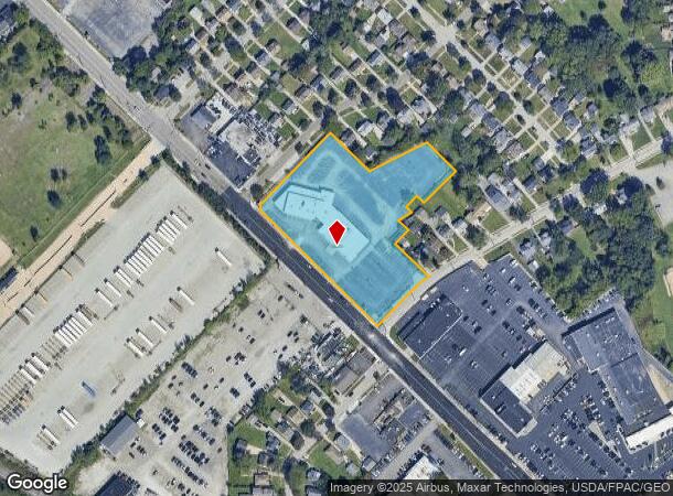  11 Broadway Ave, Bedford, OH Parcel Map