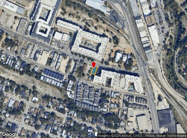  316 E Cevallos, San Antonio, TX Parcel Map