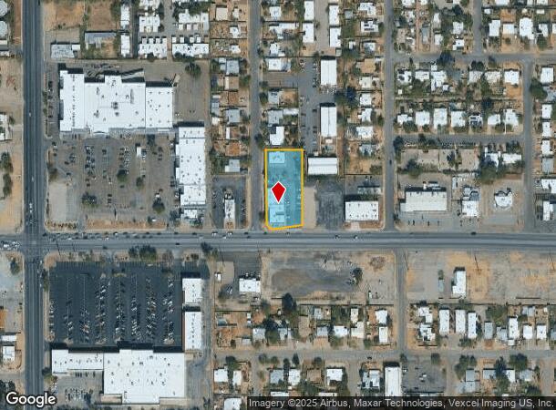  4021 E Grant Rd, Tucson, AZ Parcel Map