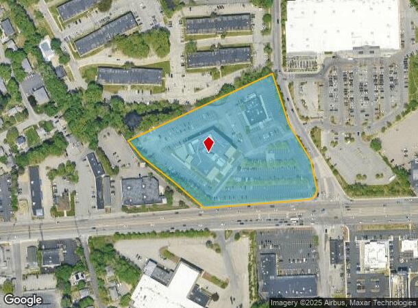  161 Worcester Rd, Framingham, MA Parcel Map