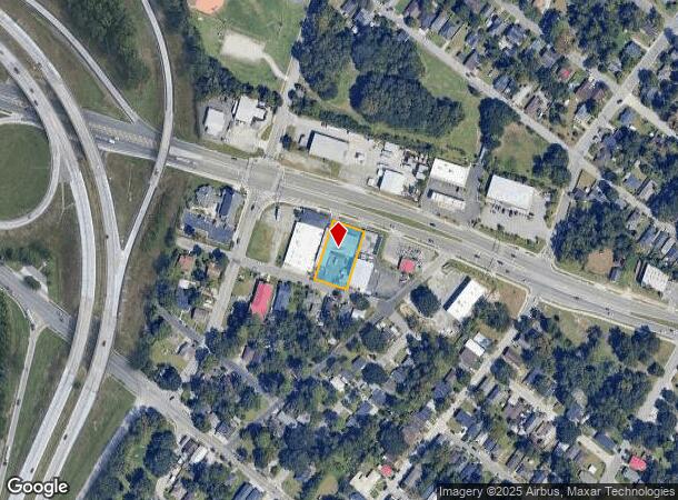  2215 W Bay St, Savannah, GA Parcel Map