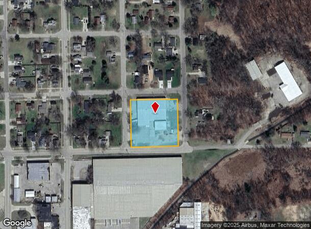  510 Moulton St, Belding, MI Parcel Map