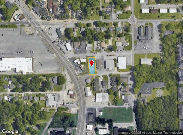 109 Herron St, Fort Oglethorpe, GA Parcel Map