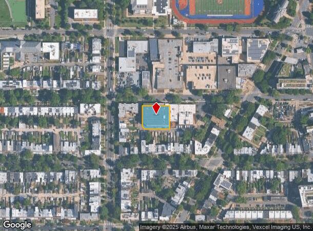  1250 Taylor St Nw, Washington, DC Parcel Map