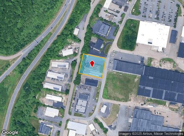  33 Pullman St, Worcester, MA Parcel Map