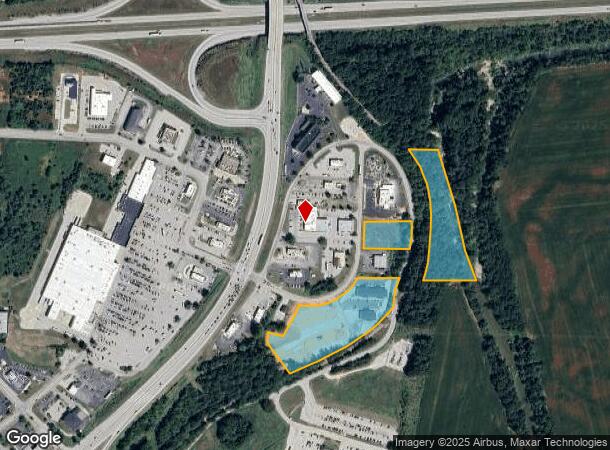  2400 Landmark Ave Ne, Corydon, IN Parcel Map