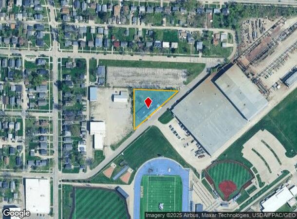  1730 I Ave Ne, Cedar Rapids, IA Parcel Map