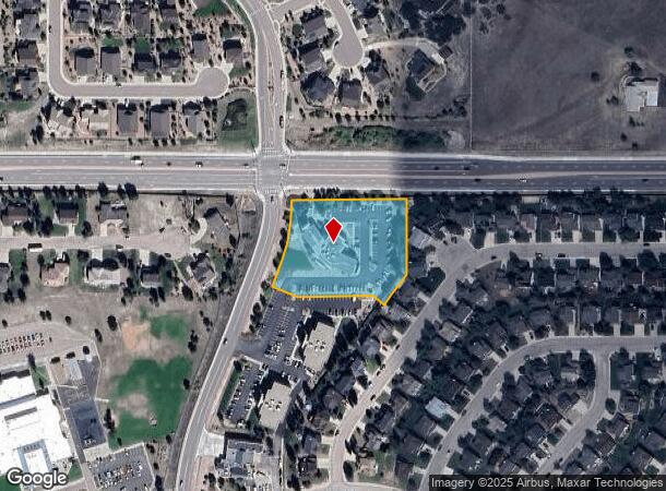  15475 Gleneagle Dr, Colorado Springs, CO Parcel Map