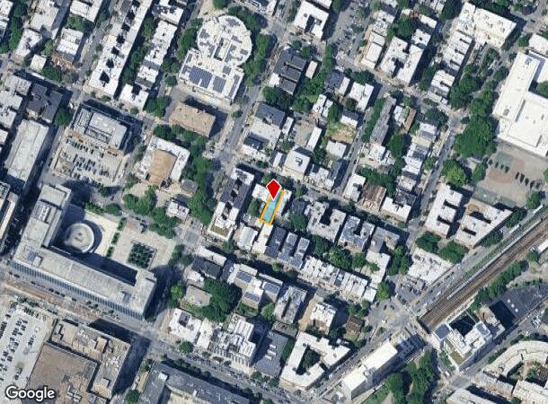  286 E 163Rd St, Bronx, NY Parcel Map