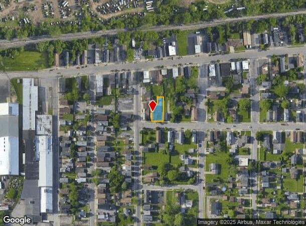 8 Laverack Ave, Depew, NY Parcel Map