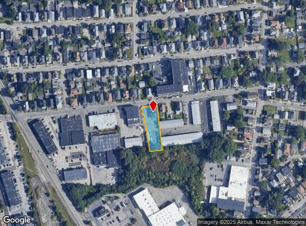 117 Webster St, Pawtucket, RI Parcel Map