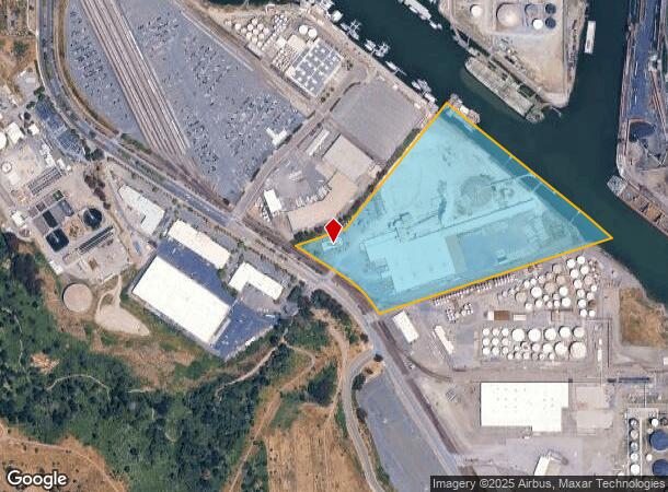 1040 Canal Blvd, Richmond, CA Parcel Map