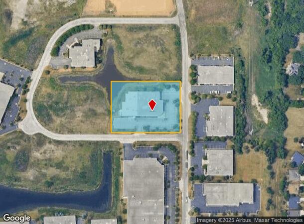 1261 Hardt Cir, Bartlett, IL Parcel Map