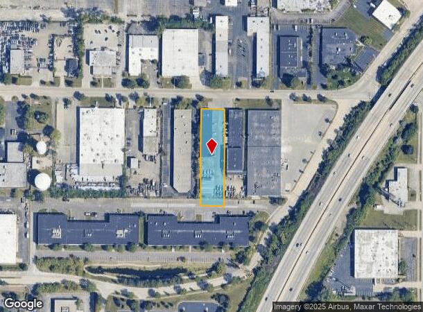  3835 Industrial Ave, Rolling Meadows, IL Parcel Map