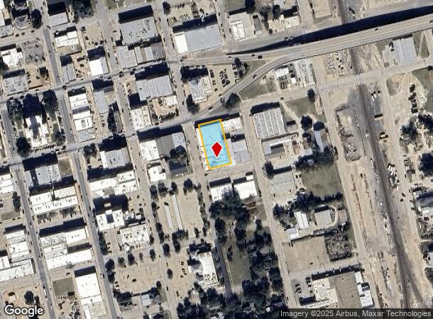 300 E Chambers St, Cleburne, TX Parcel Map