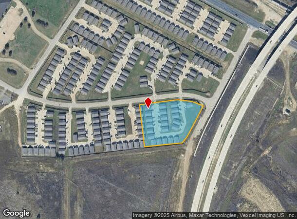  100 Sanchez Dr, Cresson, TX Parcel Map