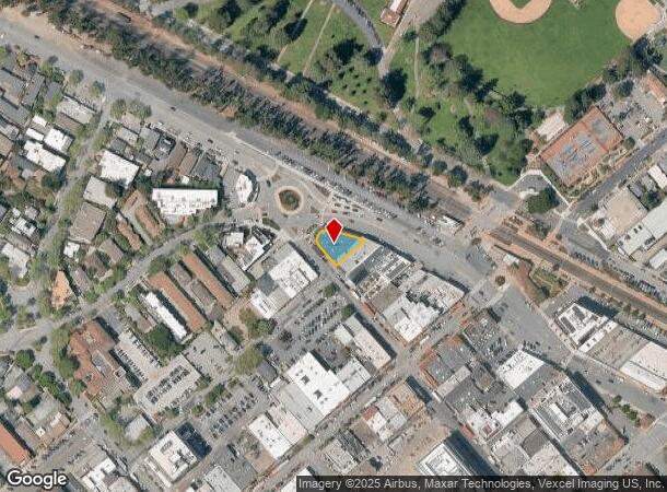 361 California Dr, Burlingame, CA Parcel Map