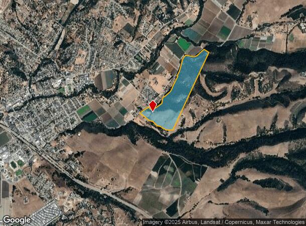 1060 Branch Mill Rd, Arroyo Grande, CA Parcel Map