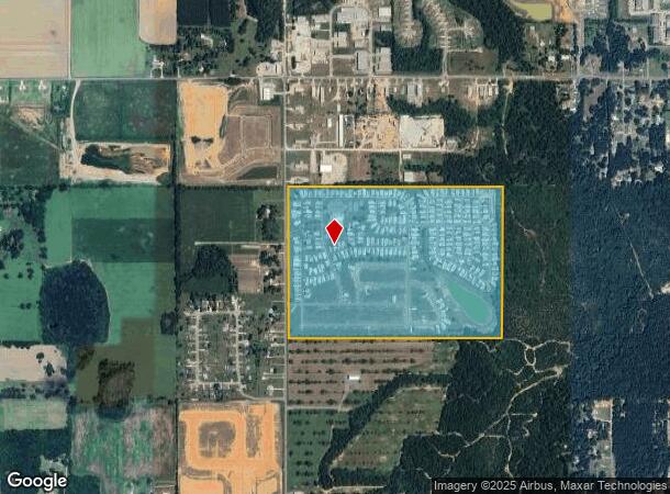 8486 Arlington Dr, Foley, AL Parcel Map