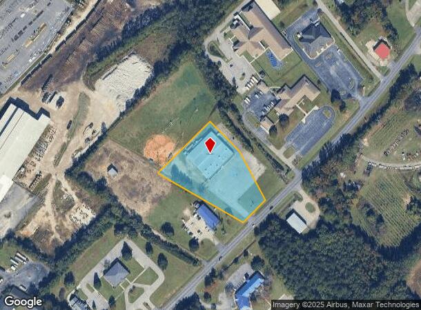  1842 Joe S Jeffords Hwy, Orangeburg, SC Parcel Map