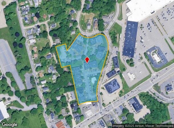  1 Goldthwaite Rd, Worcester, MA Parcel Map