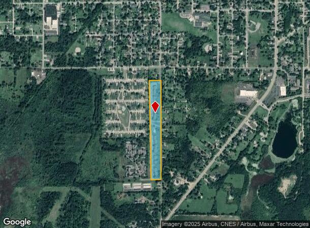  1910 S Chipman St, Owosso, MI Parcel Map