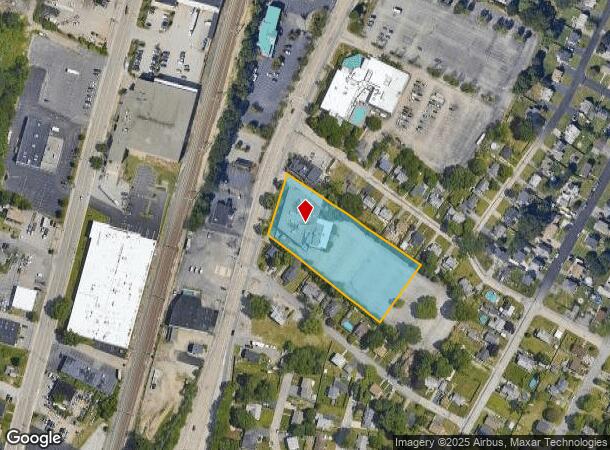  2518 Post Rd, Warwick, RI Parcel Map