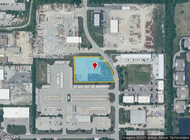 15590 S Mahaffie St, Olathe, KS Parcel Map