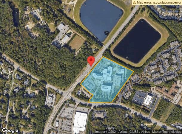  10010 Falls Of Neuse Rd, Raleigh, NC Parcel Map