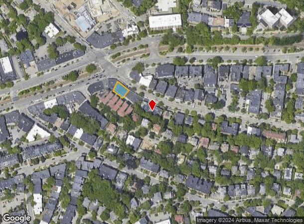  704 Washington St, Brookline, MA Parcel Map