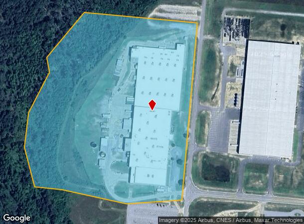 129 N Commerce Dr, Lyons, GA Parcel Map