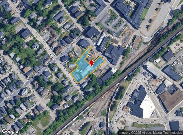  42 Lagrange St, Worcester, MA Parcel Map