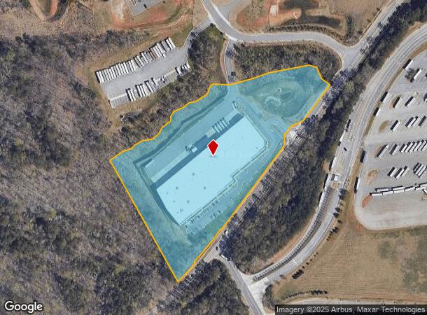 1555 Hurricane Shoals Rd, Dacula, GA Parcel Map