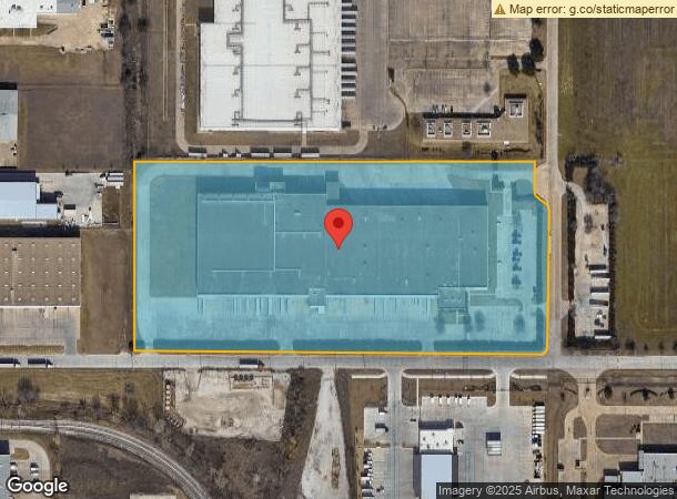  1313 John Burgess Dr, Fort Worth, TX Parcel Map