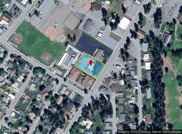 202 S Division St, Pinehurst, ID Parcel Map