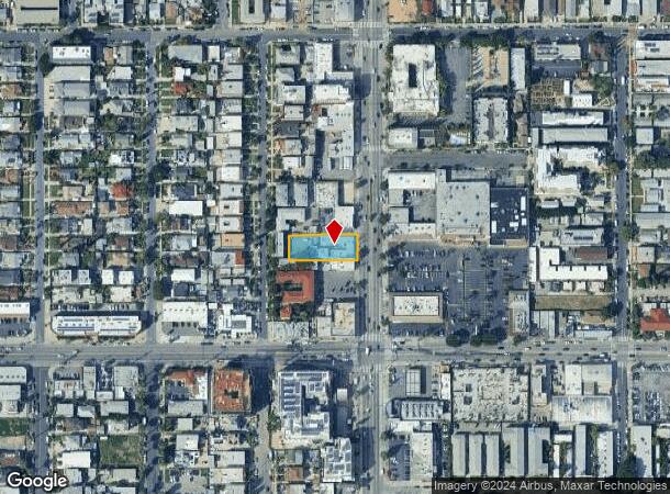  1131 N Vermont Ave, Los Angeles, CA Parcel Map