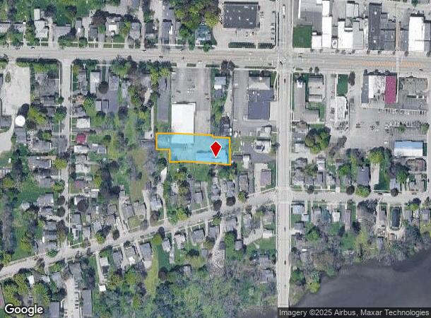  15 W Main St, Le Roy, NY Parcel Map