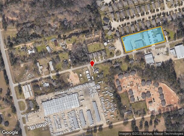  1700 Orval Rd, Conroe, TX Parcel Map