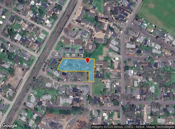 1390 Pennoyer Ave, Cottage Grove, OR Parcel Map