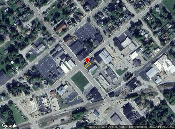  101 S Broadway St, Blanchester, OH Parcel Map