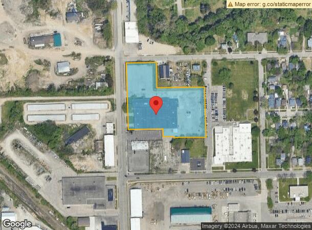  2555 S Grand Traverse St, Flint, MI Parcel Map