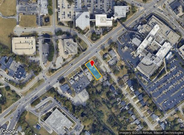  1604 Harrodsburg Rd, Lexington, KY Parcel Map