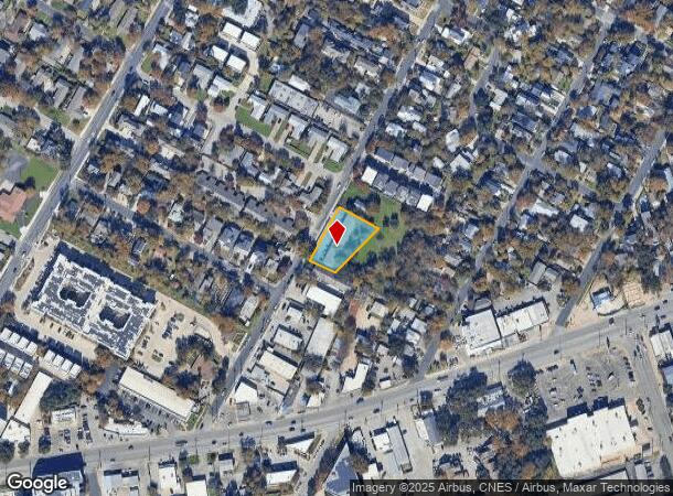 2115 Goodrich Ave, Austin, TX Parcel Map