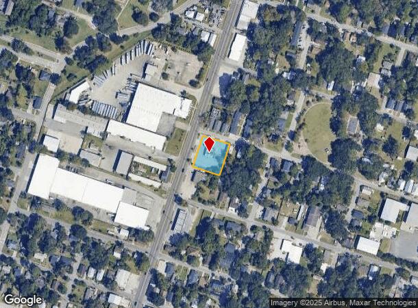  4119 Montgomery St, Savannah, GA Parcel Map