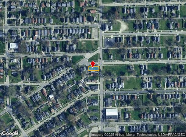  2219 Mulberry St, Toledo, OH Parcel Map
