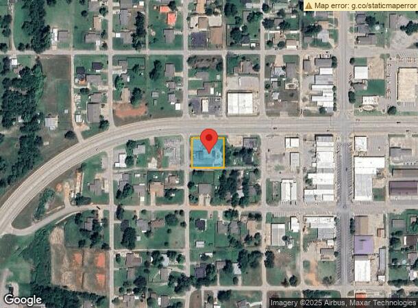  216 W Veterans Memorial Hwy, Blanchard, OK Parcel Map