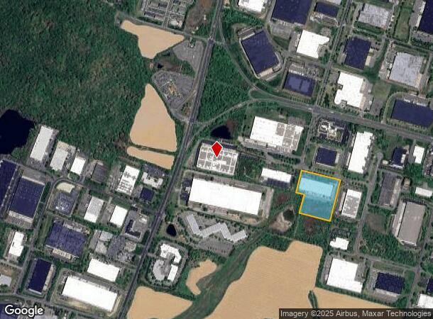 11 Commerce Dr, Cranbury, NJ Parcel Map
