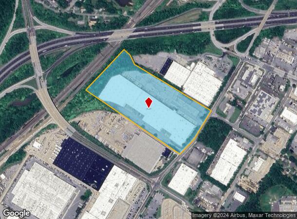  3636 Pennsy Dr, Hyattsville, MD Parcel Map