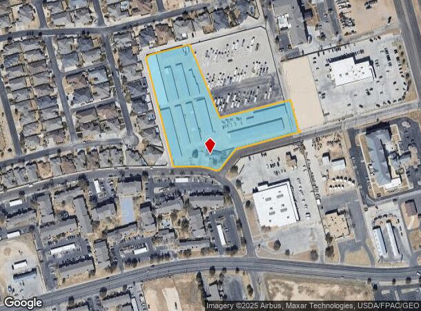4415 E 53Rd St, Odessa, TX Parcel Map