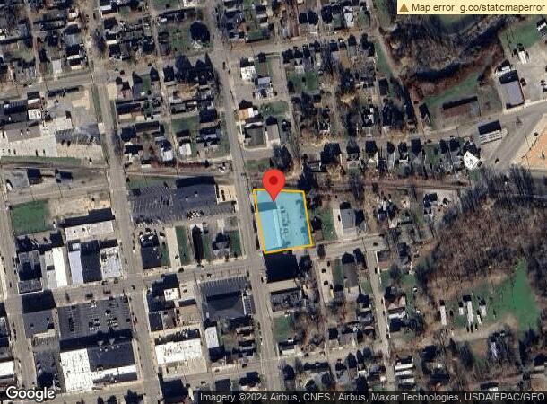  3 E 3Rd St, Uhrichsville, OH Parcel Map